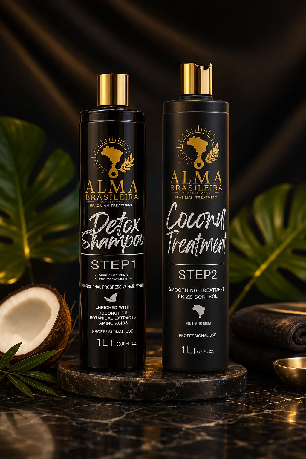 Alma Brasileira — Detox Shampoo and Coconut Treatment